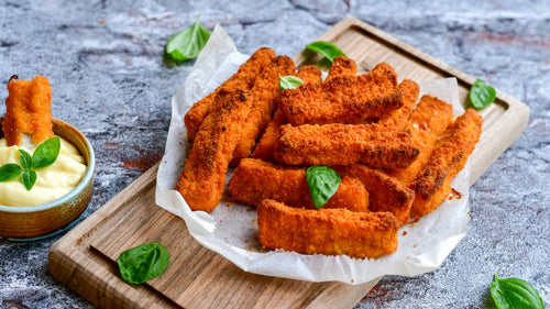 Rezept Fischstäbchen in der Heißluftfritteuse