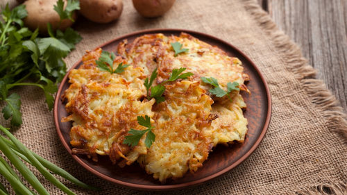 Rezept Kartoffelpuffer aus der Heißluftfritteuse