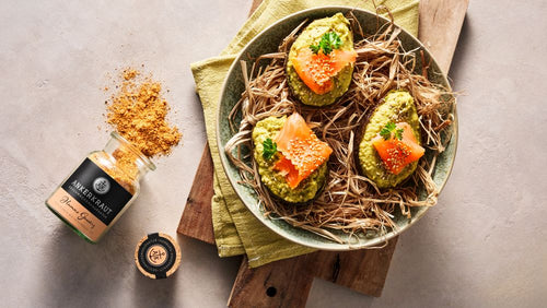 Rezept Lachs mit Avocadocreme