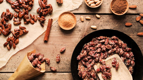 Rezept Rezept für gebrannte Mandeln
