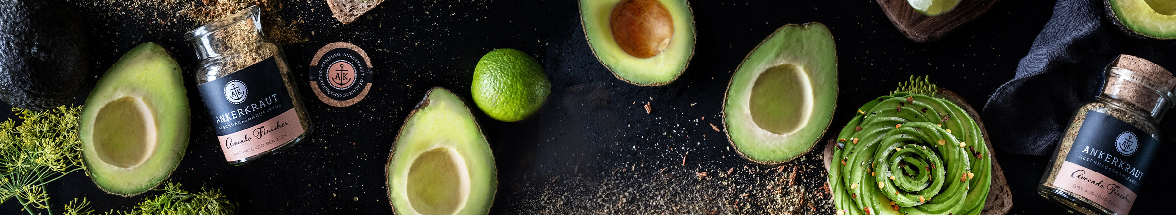 Food Trend Gewürze und Mischungen.