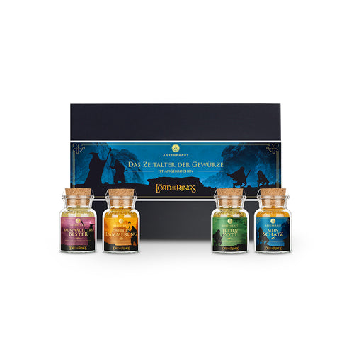 Herr der Ringe Geschenk Box mit Korkengläsern