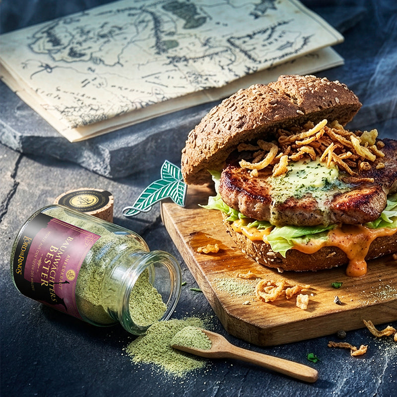 Schweinenackensteak Brötchen