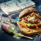 Schweinenackensteak Brötchen